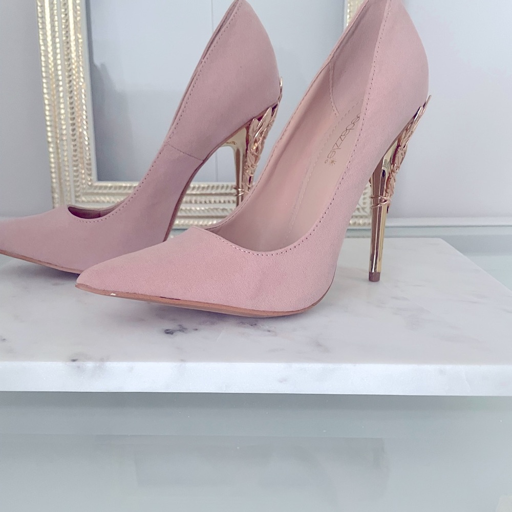 Pink Blush Heel Pumps